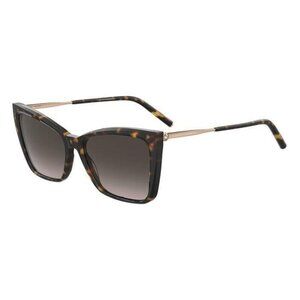 A0667Z New CAROLINA HERRERA Havana Square HER 0180/S 2IKHA Sunglasses Women